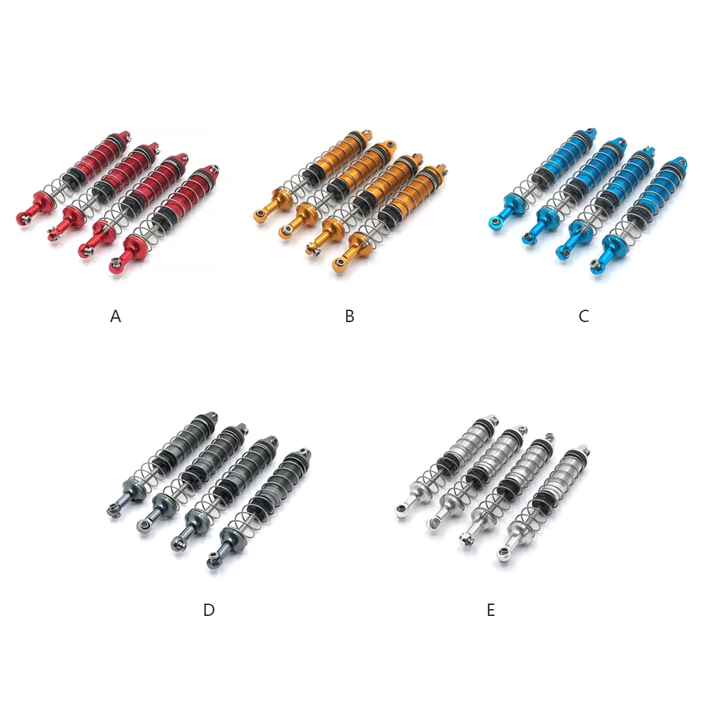 

4 шт. 1/12, металлический амортизатор для радиоуправляемых автомобилей