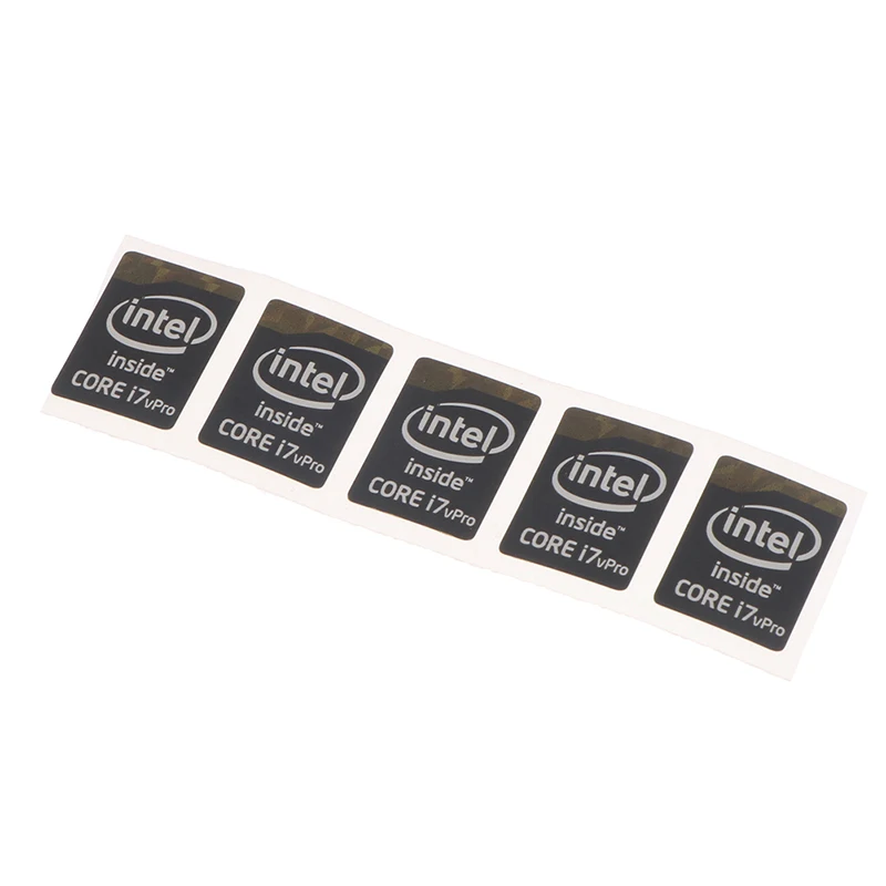 

5 шт., наклейки для процессора Core i7 Core