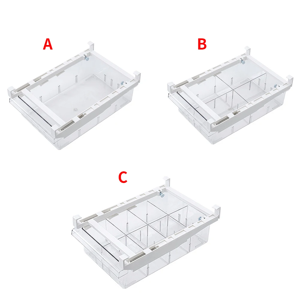 

Refrigerator Pull-out Storage Box Egg Holder Plastic Refrigerator Storage Container Kitchen Drawer Fruit Box Organizer