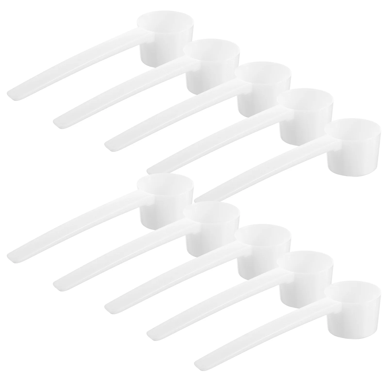

10pcs Tablespoon Coffee Scoop Measuring Kitchen for Powder Fruit Powder Dry Goods Popcorn Flour- 5g