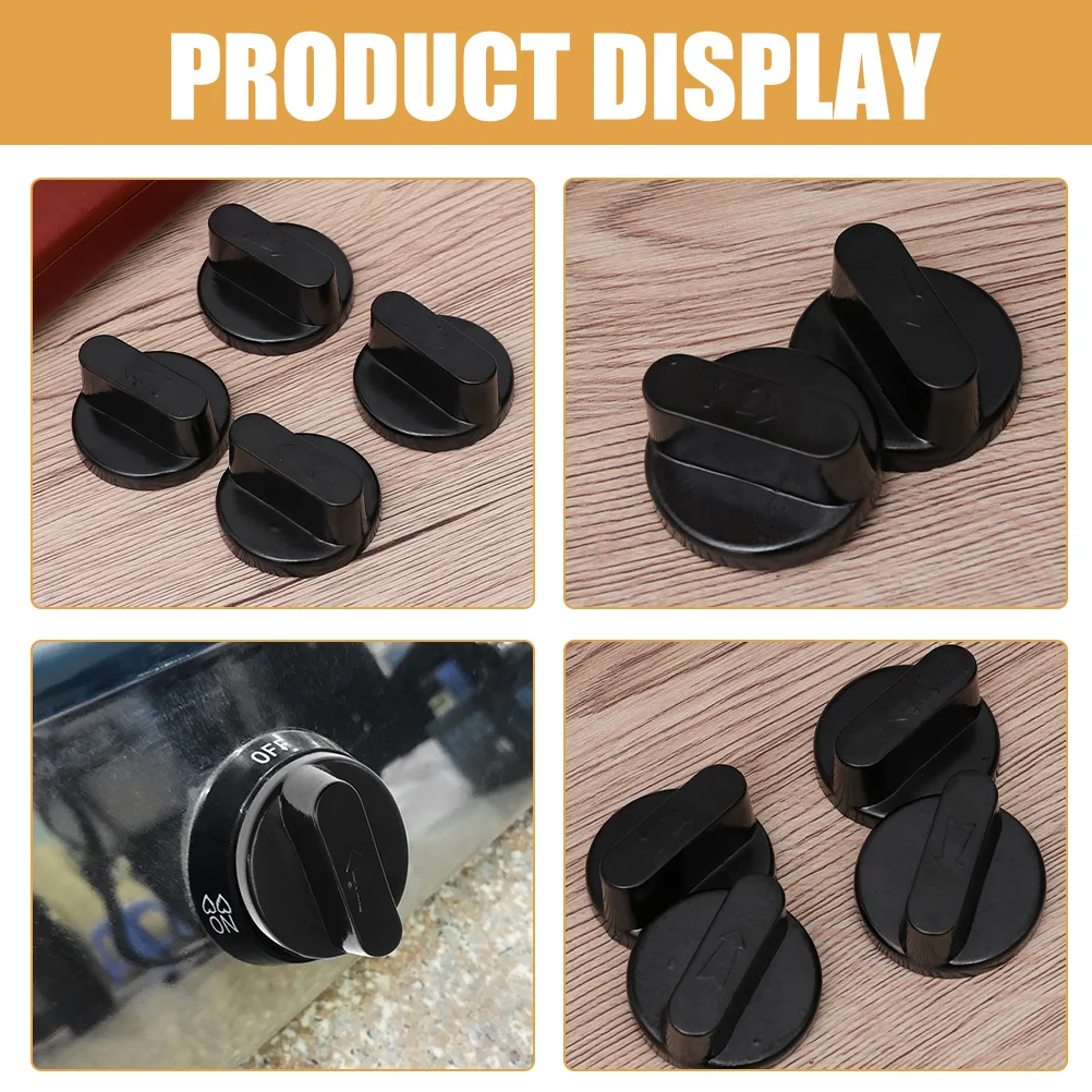 Ручка переключателя плиты пластиковые ручки замена газовой печи горелка для