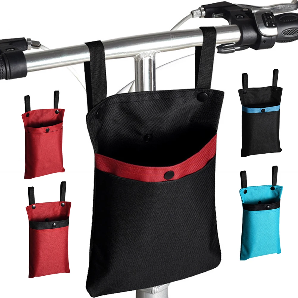 1 PC Waterproof Cycling Front Storage Bicycle Bag Mobile Phone Holder Bike Basket Motorcycle Accessories Electric Vehicle Parts