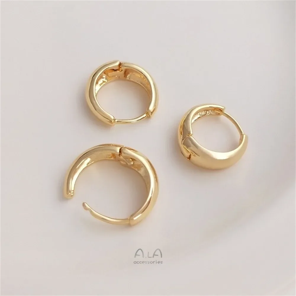 Пряжка-капелька из 14-каратного золота модные легкие роскошные простые и