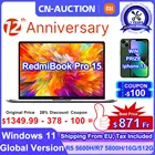Новый ноутбук Xiaomi 15 дюймов MX450, Intel i7-11390HRedmiBook Pro 15 дюймов, расширенный выпуск, ноутбук 16 ГБ, 512 ГБ, экран Mi 3,2 K, компьютер