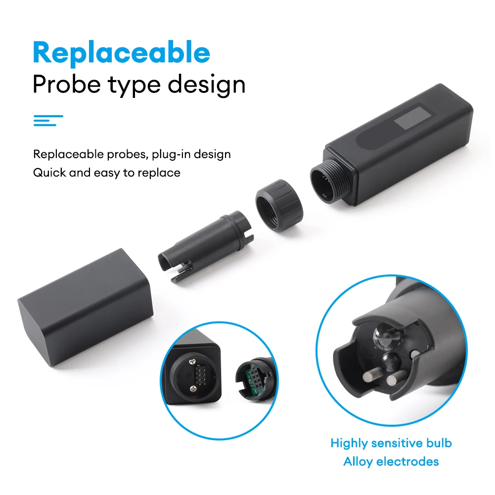Цифровой Тестер Качества Воды 5-в-1 Высокоточный Измеритель Минеральной PH EC Temp TDS