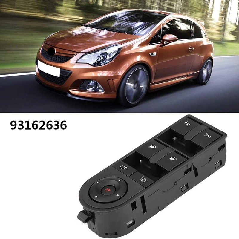 Выключатель стеклоподъемника 93162636 Для Vauxhall Tigra Twintop 2004-2009 для OPEL TIGRA B