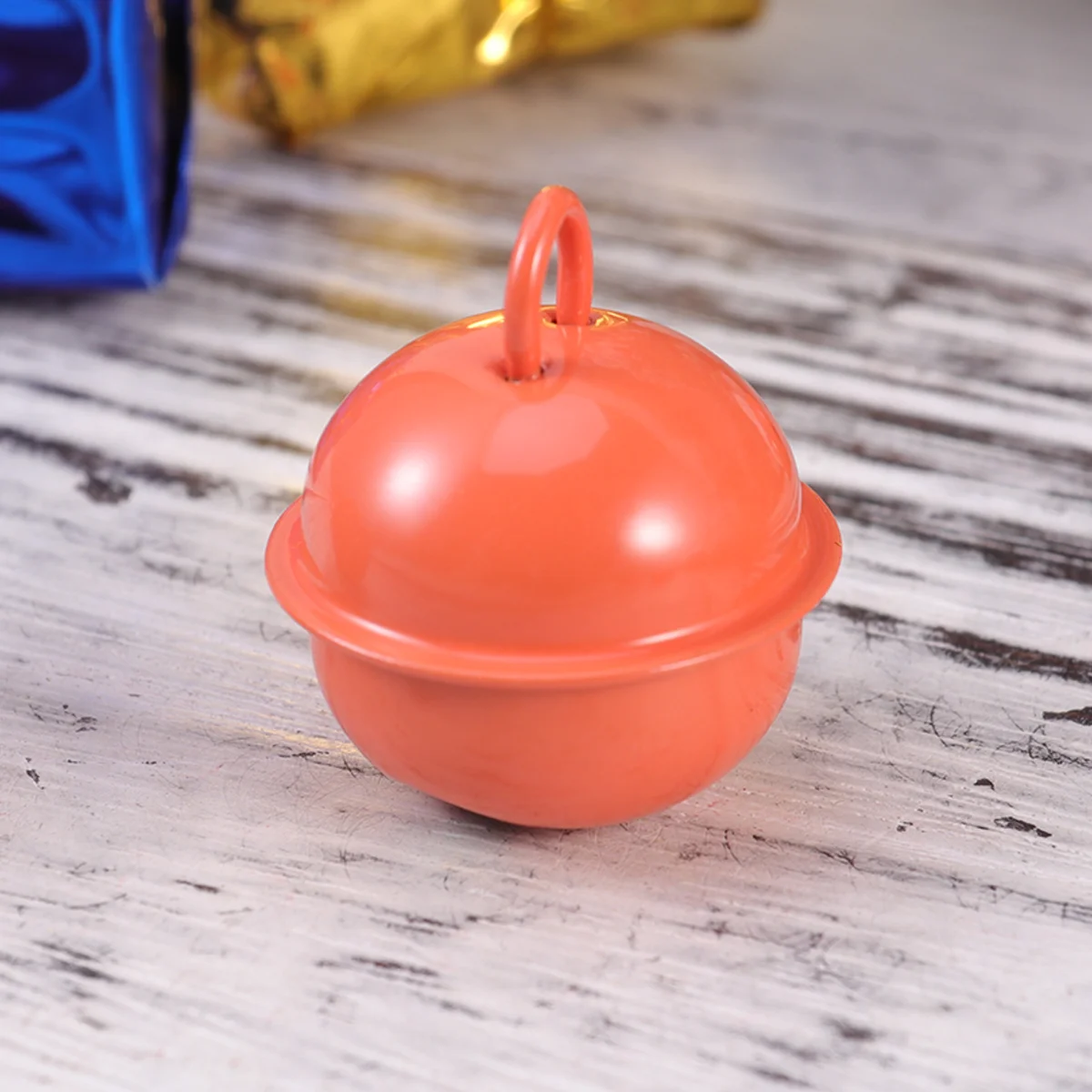 50 шт. круглые колокольчики мини-украшения кольцо металлическое рождественское