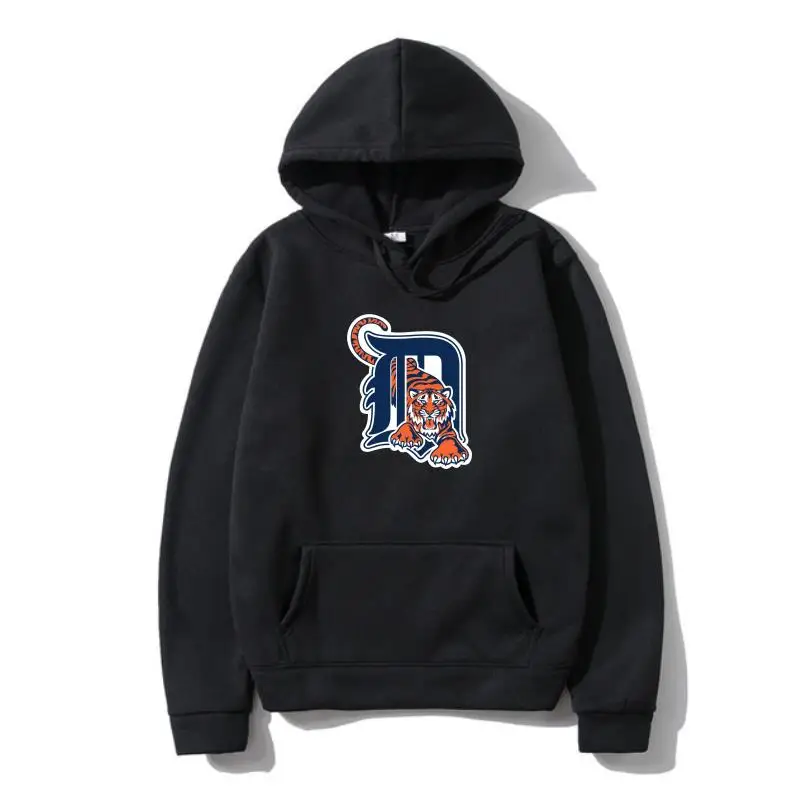 

Tiger Masco Distressed Detroi Base Outerwear New Baseball Fleece Unisex Gift