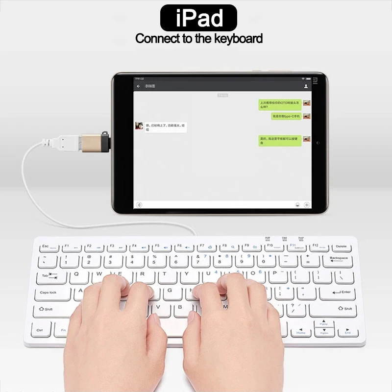 Кабель зарядный 2 в 1 с разъемами USB 3 5 и Type C на 0 мм |