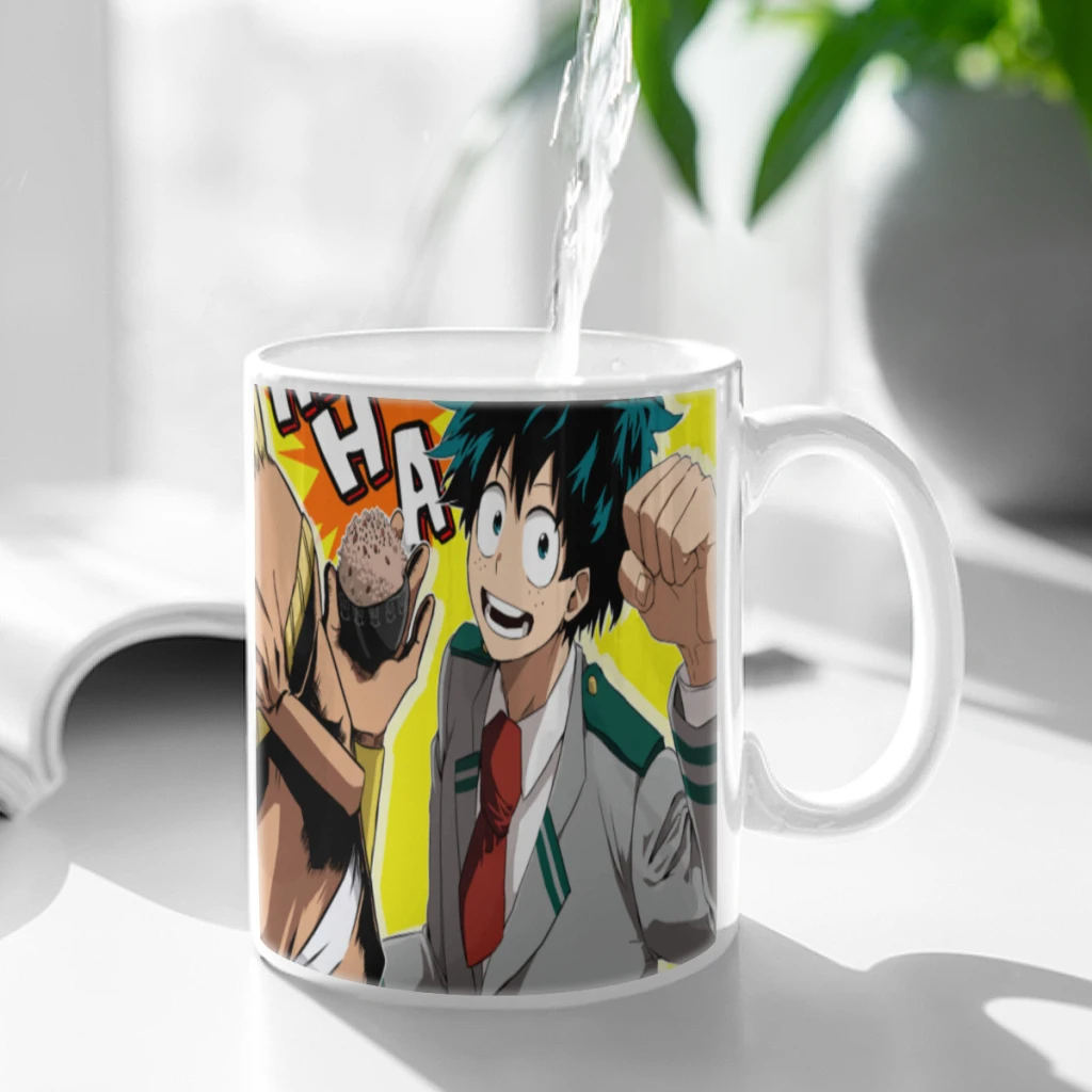 Бесплатная доставка керамические кружки My Hero моя геройская академия кофейные