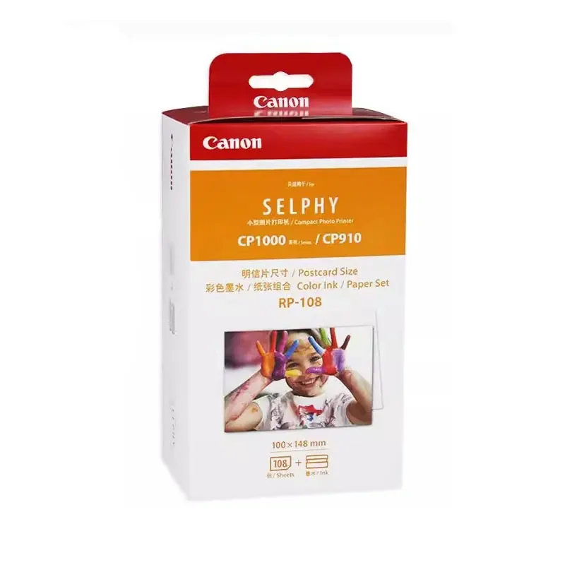 6-дюймовый фотопринтер для фотобумаги RP108 KP108IN Canon Selphy CP1500 CP1300 CP1200 CP1000