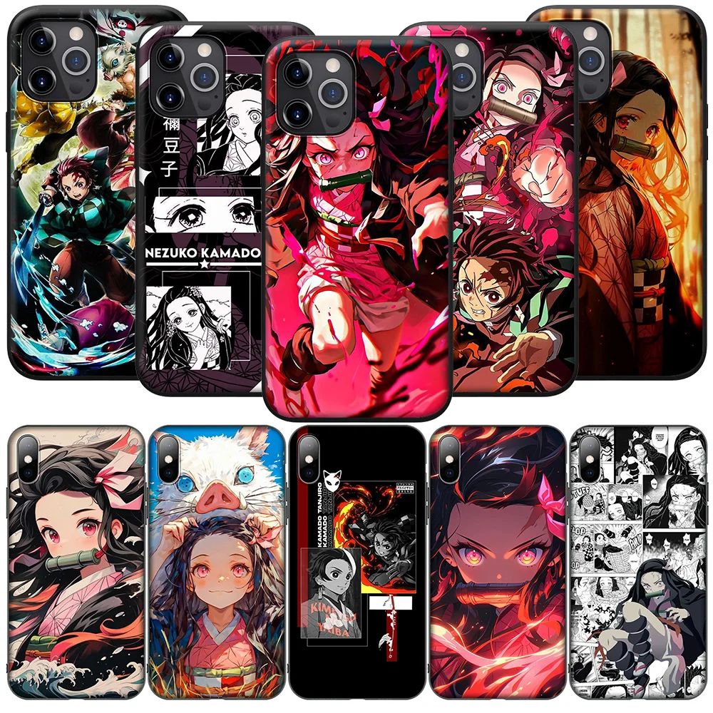 Мягкий чехол SA51 Demon Slayer Nezuko для Samsung Galaxy A01 A02 A03 A03S A10 A10S A20S A30 A30S A50 A50S A70 M02 M21 M31 M51