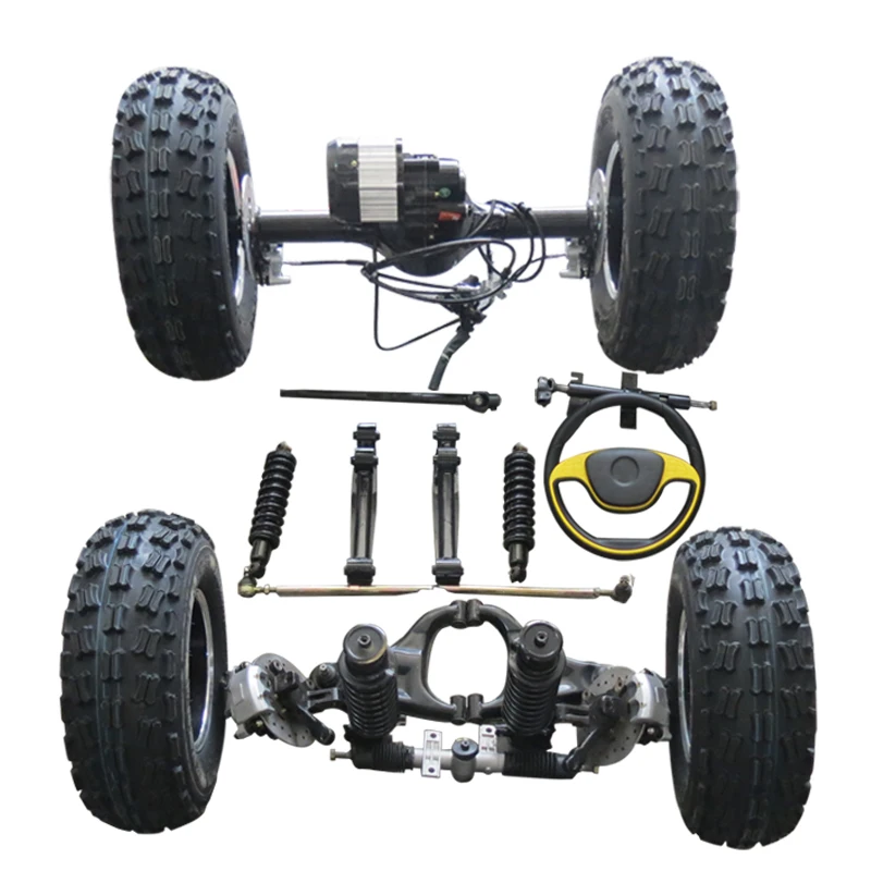 

Electric Vehicle Rear Axle Wireless Remote Control Chassis Refitted Vehicle Independent Suspension Electric Car Conversion Kit
