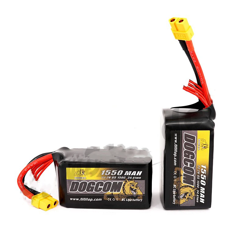 DOGCOM 4S 14.8V 1350mAh 150C LiPo XT60 DOGCOM 4S 14.8V 1350mAh 150C LiPo XT60