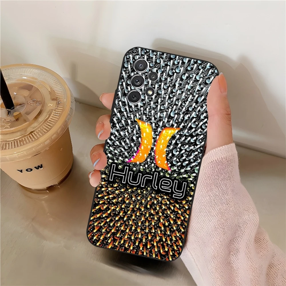 Чехол для телефона Hot Brand HurleyS Samsung Galaxy S20 S21 S24 S23 S22 Ultra Fe Plus M54 A34 A54 A24 A52 A53 Coque
