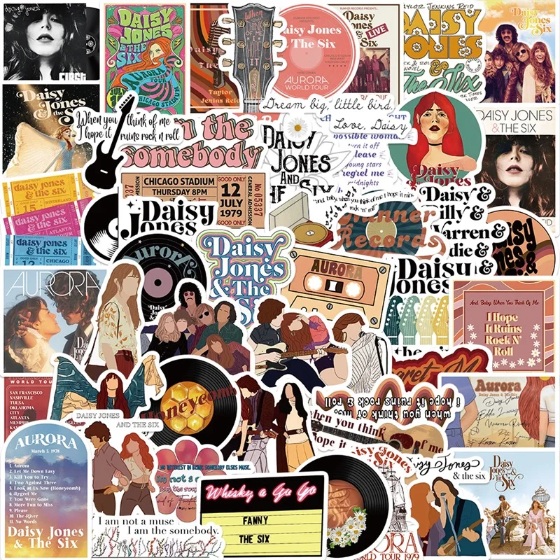 

10/30/50PCS Cute Band Sticker Aesthetic PVC Korean Stationery Children's Decoration Scrapbooking School Supplies for Kids