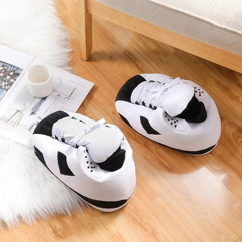 

Basketball Slipper Winter Slippers Sneaker Slippers Home Slippers Men/Women House Floor Sliders Indoor Slides Funny Slippers