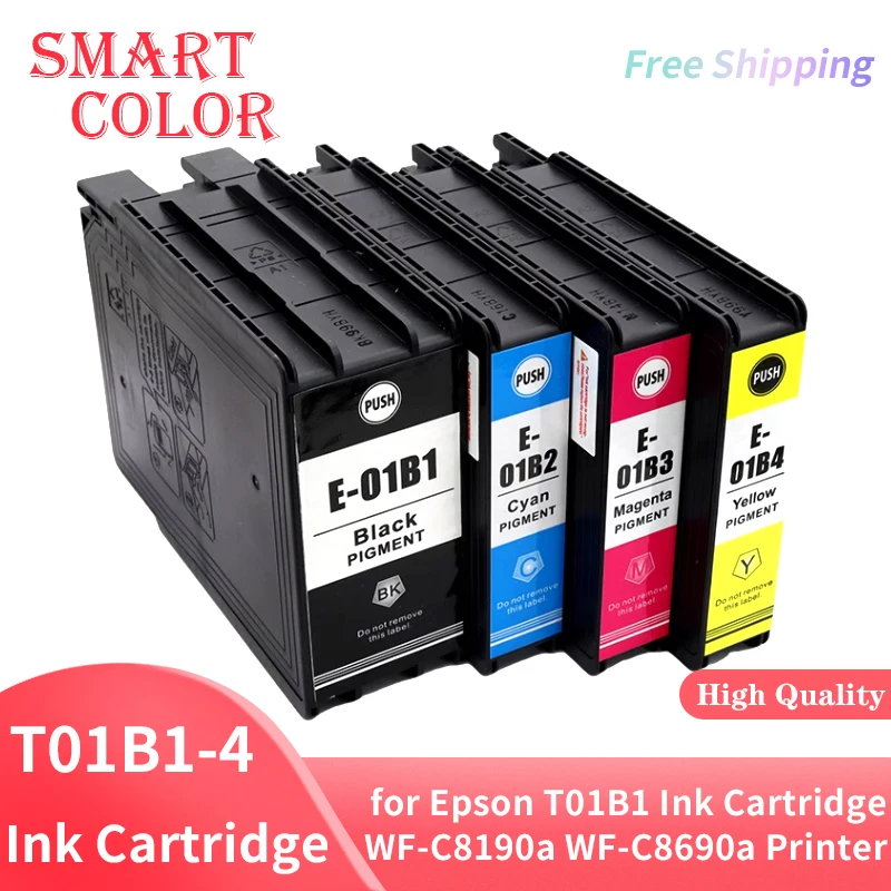 Совместимый чернильный картридж T01B1 для Epson WF-C8190a T01B2 T01B3 T01B4 совместимый с