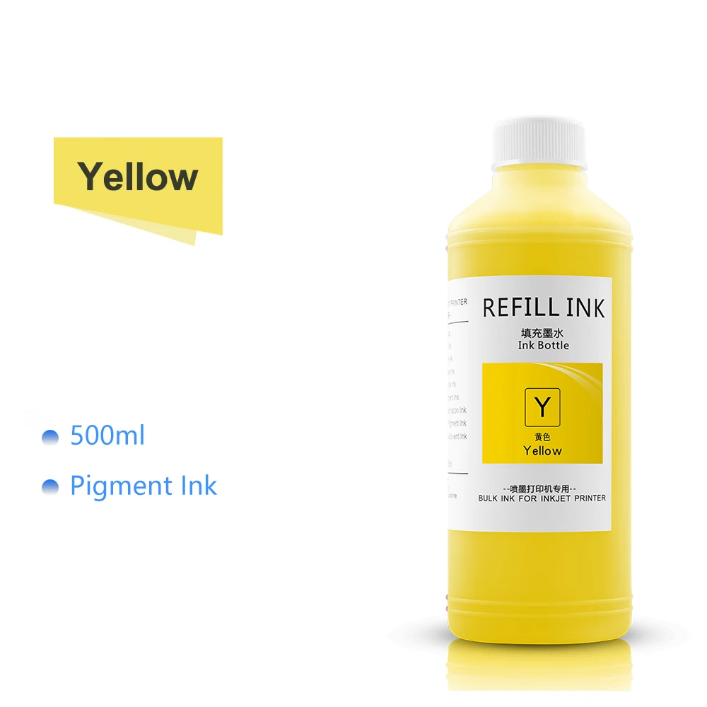 Водостойкие пигментные чернила объемом 500 мл для принтеров Epson SureColor P700 P703 P704 P706 708 P900 P903 P904 P906 P908, набор для заправки.