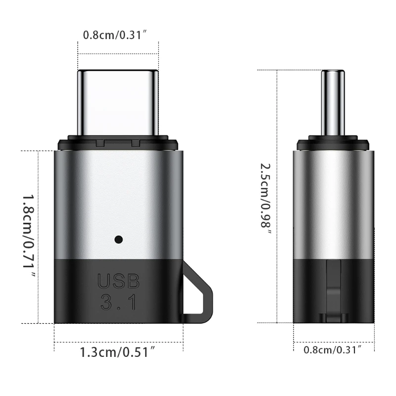 

USB4.0 3 Magnetic Adapter USB C To Type C 10Gbps 100W Fast Charging Magnet Converter Type C Adapter