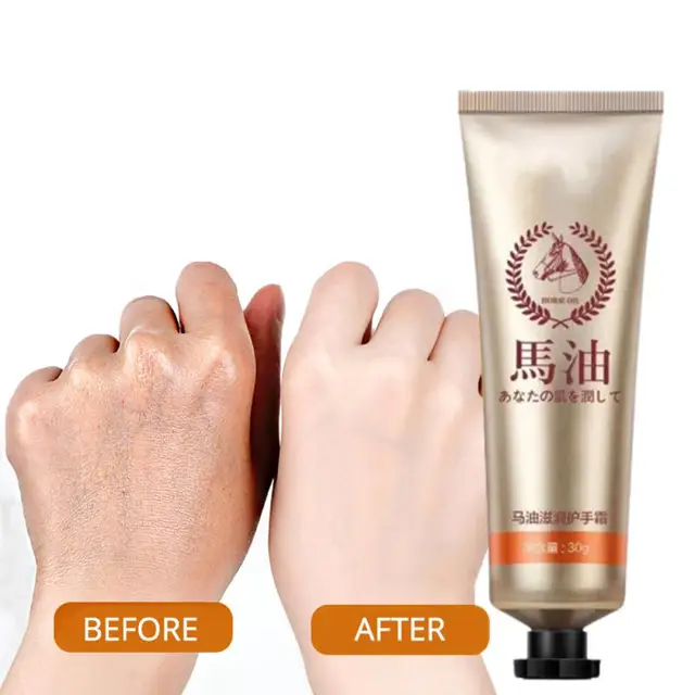 Horse Oil Moisturizing Hand Cream Anti-chapped Anti Wrinkle Lasting Hydrating Hand Care Cream Improve Roughness Tender Handcream 1