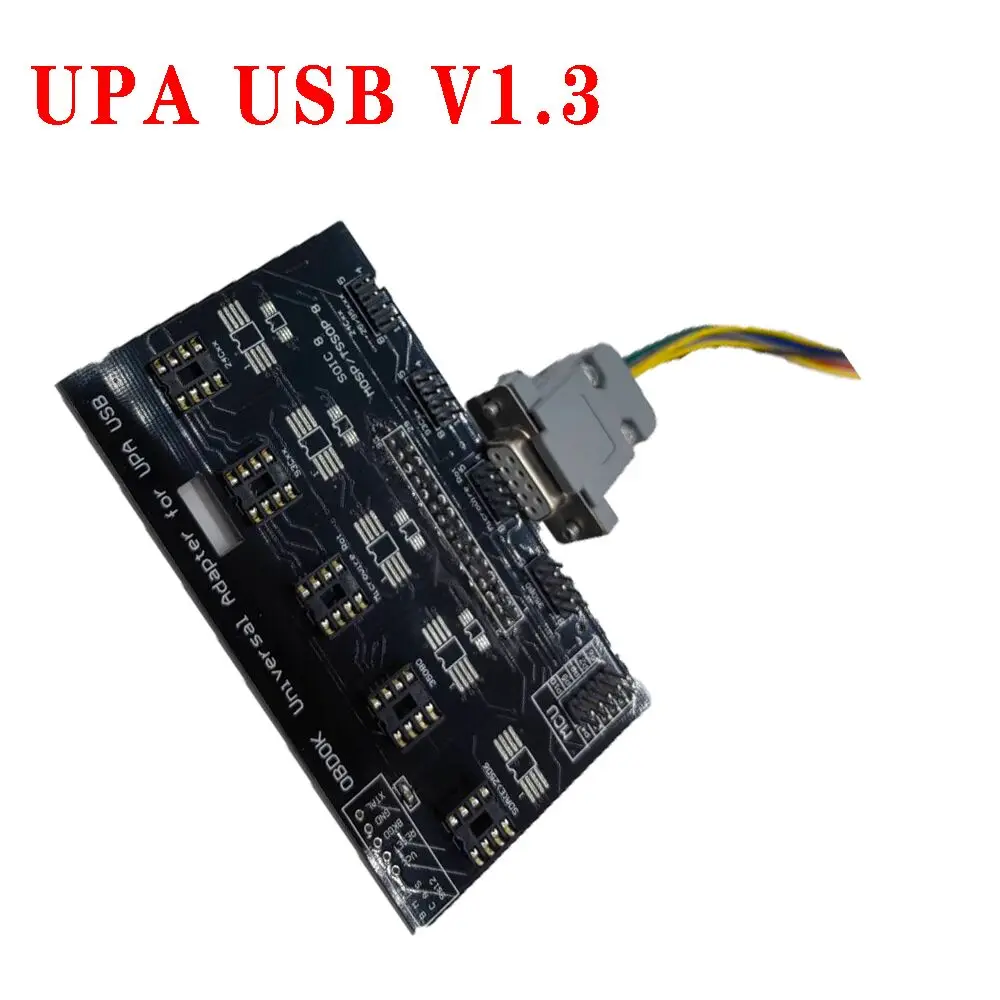 2024 Eeprom адаптер UPA USB программатор V1.3 Φ Prog 1.3 Тестовый Кабель S TMS NEC