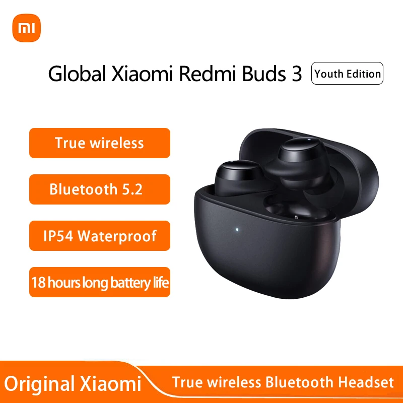 

2022 глобальная версия Xiaomi Redmi Buds 3 Lite Молодежная гарнитура Redmi AirDots 2 TWS Bluetooth 5,2 Беспроводные наушники с автоматической связью сенсорные наушни...