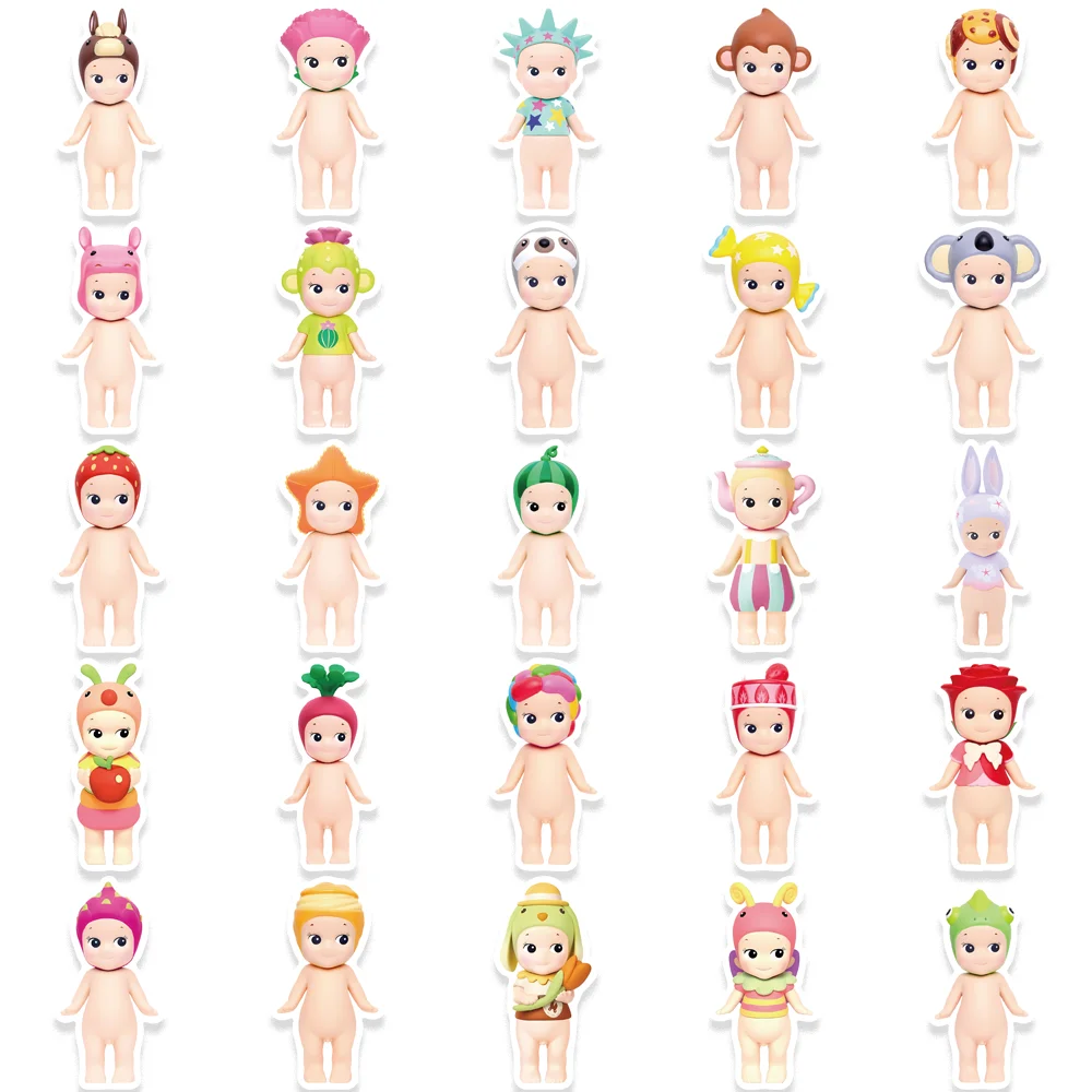 50 шт. наклейка для лечебной куклы Sonny Angel граффити детская багажник автомобиля