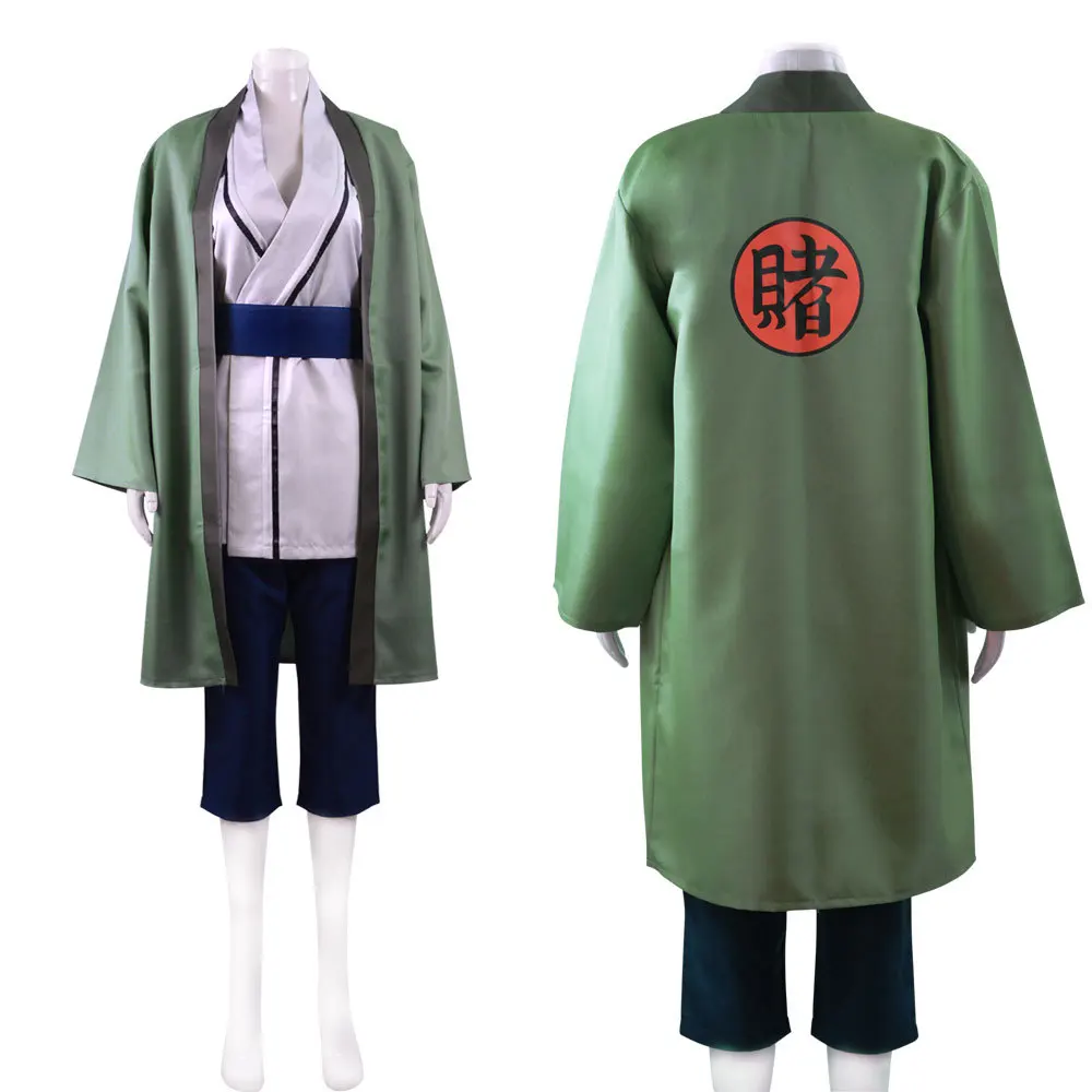 

Костюм Tsunade для косплея аниме, зеленый кимоно с париками на Хэллоуин, комикс