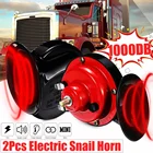 2 шт., Автомобильный Электрический клаксон, дБ, 12 В