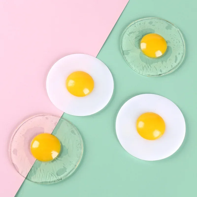 Фото Мягкий шарик-антистресс Funky Egg - Прозрачная игрушка для снятия стресса для детей и взрослых, сенсорная игрушка-фиджет для снятия тревоги, с эффектом сжатия и распыления №4