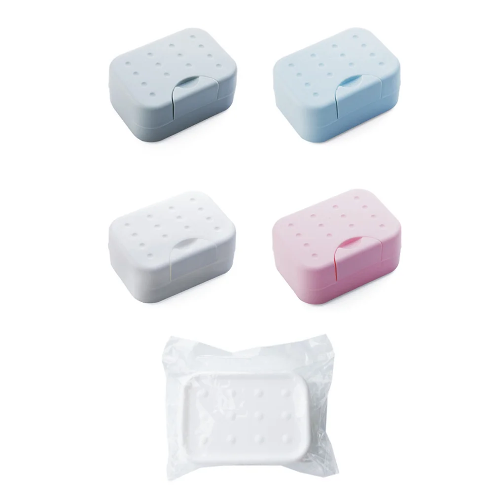 

Soap Holder Case Box Travel Dish Containeroutdoor Indoor Showering Saving Bagcovers Saver Shower Color Red Blue Use