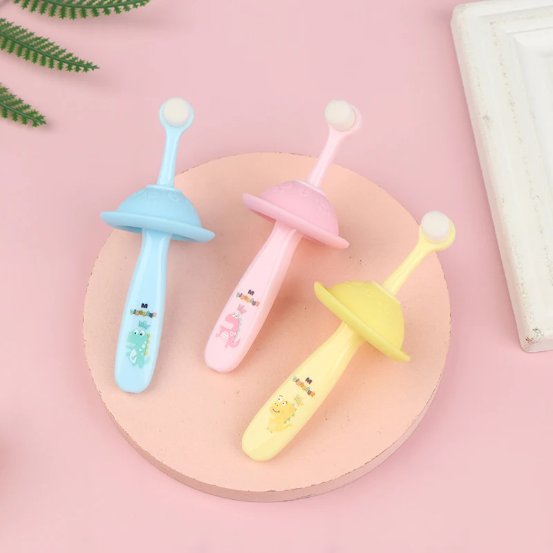 

1pc Baby Cute Soft-bristled Toothbrush Children Cartoon Mushroom Training Toothbrushes Baby Dental Oral Health Care ToothBrush