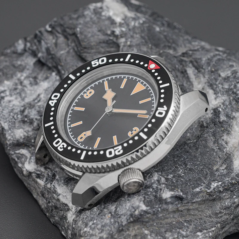 Мужские часы для SPB185 SPB187 дизайн черный циферблат механические сапфировое стекло