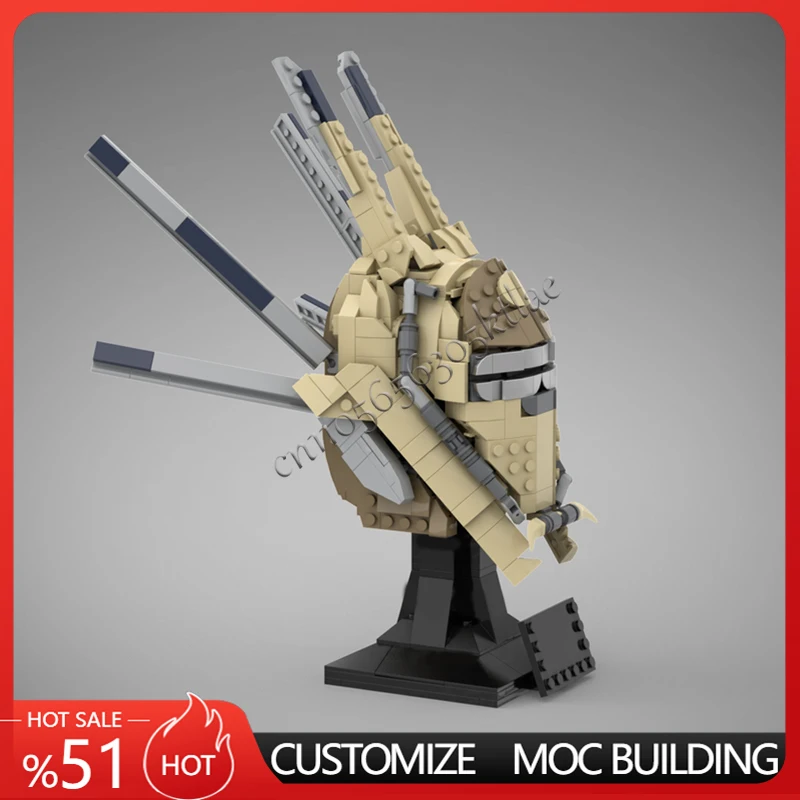 Фото 682 шт. звездный план Enfys Nest шлем MOC настроить космический корабль боевая модель строительный блок архитектура образование сборка игрушки №2