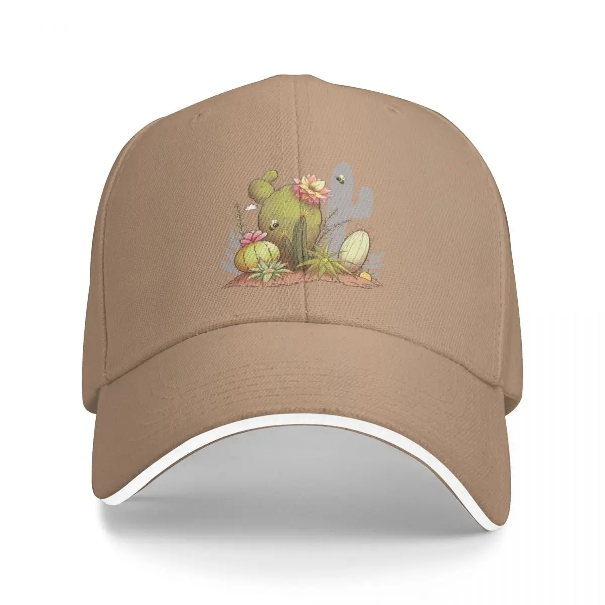 

2023 New Cactus Garden Summer Bucket Hat Baseball Cap Snap Back Hat Beach Outing Women's Beach Hat Men's
