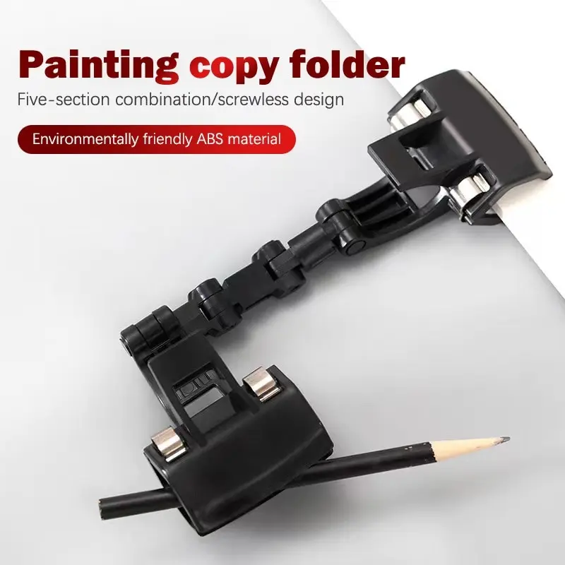 

Double Head Rotatable Art Special Copy Holder Painting Clip Clamp For Artist Easels Drawing Boards Picture Sketch Photo Clips