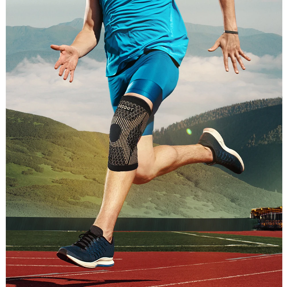 1 шт. медные наколенники для мужчин и женщин |