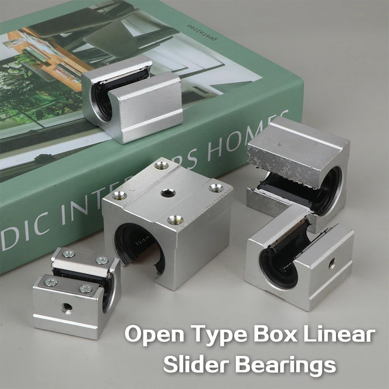 

SBR10UU SBR12UU SBR13UU SBR16UU SBR20UU Linear Motion Ball Bearing Block CNC Router Linear Guide 3D Printer Parts