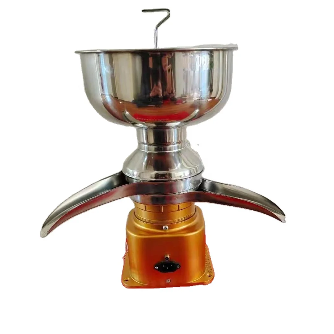 

Hot Sale Sanitary Dairy Milk Fat Separator Equipment Small Hand Operated Milk Cream Electric Centrifugal Separator