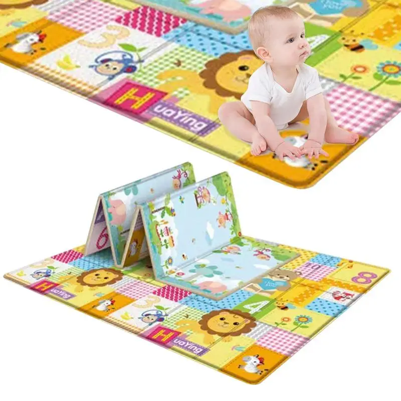

Детский коврик для ползания, складной игровой коврик для скалолазания для детей, компактный игровой коврик, аксессуары для гостиной, спальни, балкона и