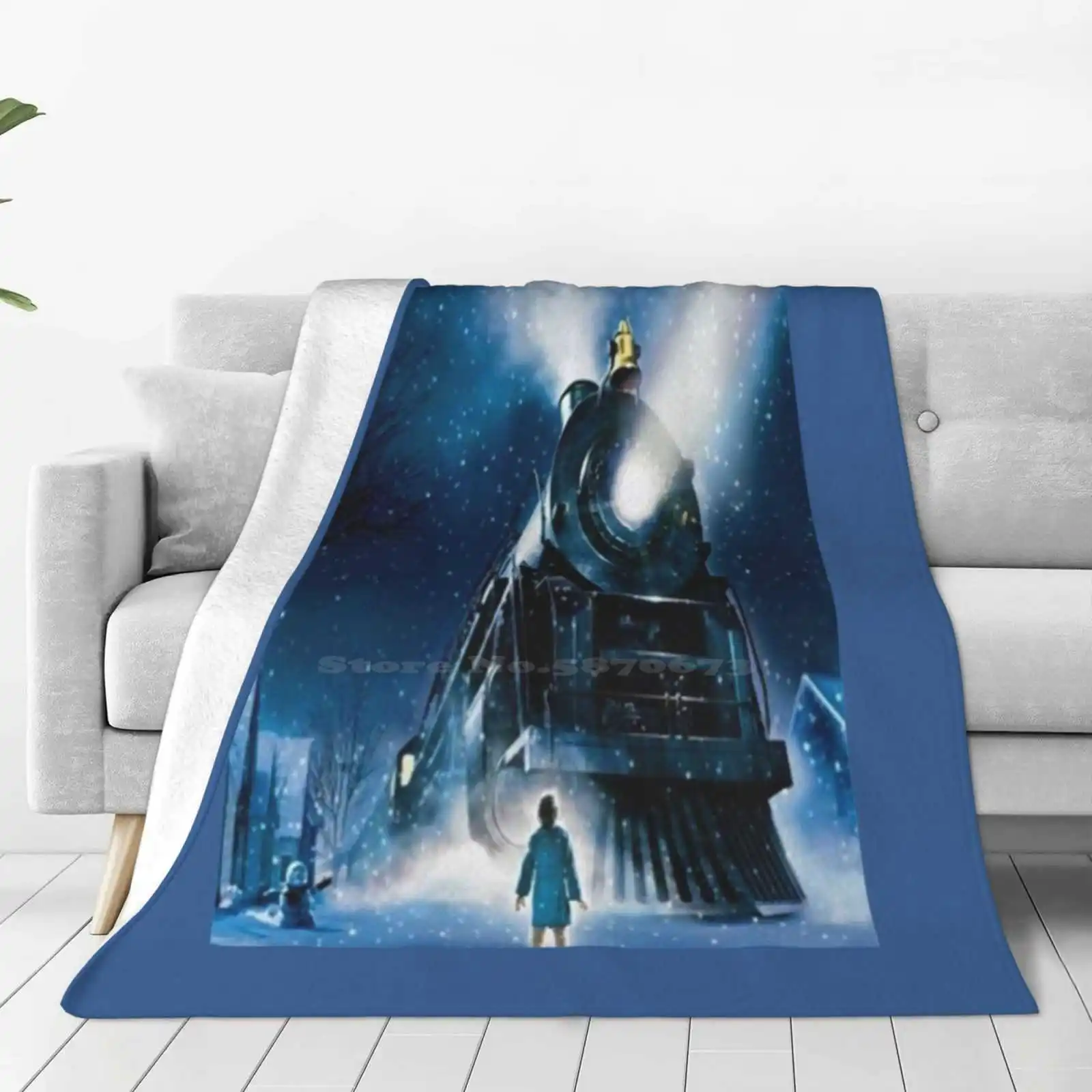 Поезд на Северный полюс высокое качество удобный диван для кровати мягкое одеяло