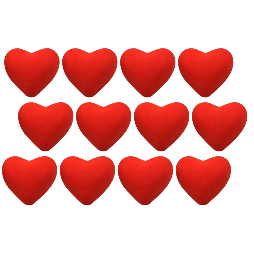 

24Pcs Decorative Office Erasers Pencil Erasers Heart-shaped Valentine Erasers
