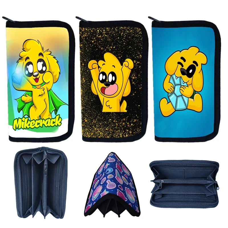 

Бумажник Mikecrack Compadretes, мультяшный кошелек для учеников, стильная коллекция, портмоне для фотографий, для нескольких карт и банкнот