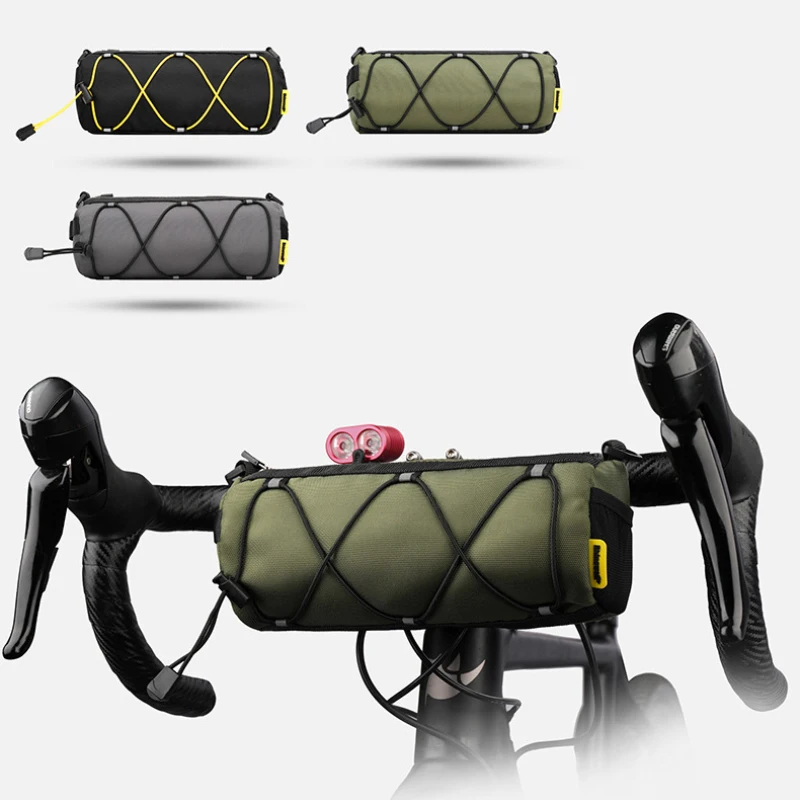 

Bike Bag Portable Handlebar Pannier Multi-purpose Large Capacity Backpack MTB Road Cycling Frame Tube Bag Bicycle Accessories