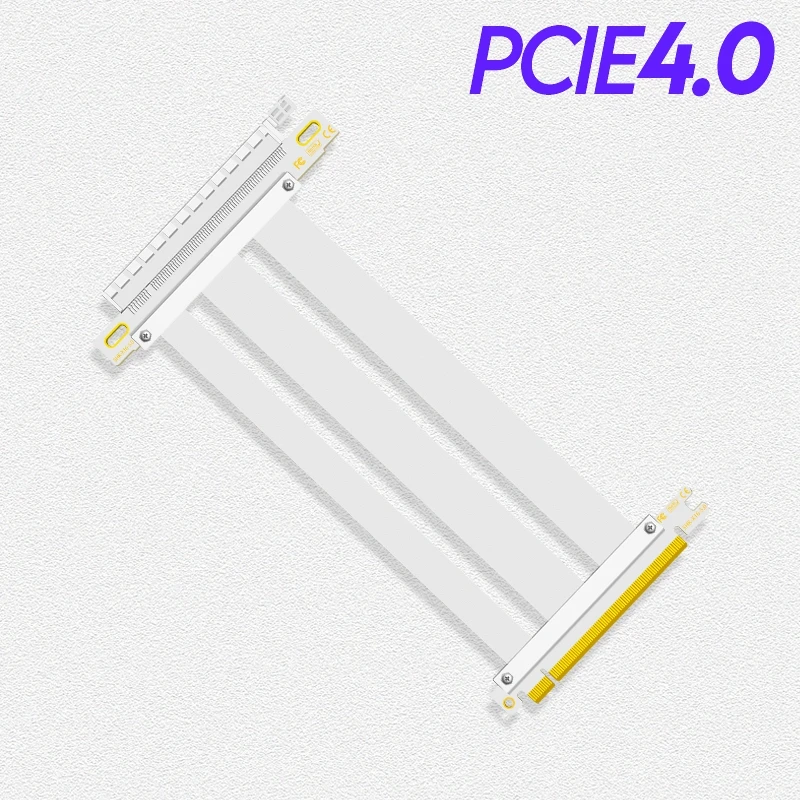 

Riser PCI-E 4.0 gpu Cable, GEN 4 x16 PCI Express Extender Flexible graphics Video card Extension Cable Riser
