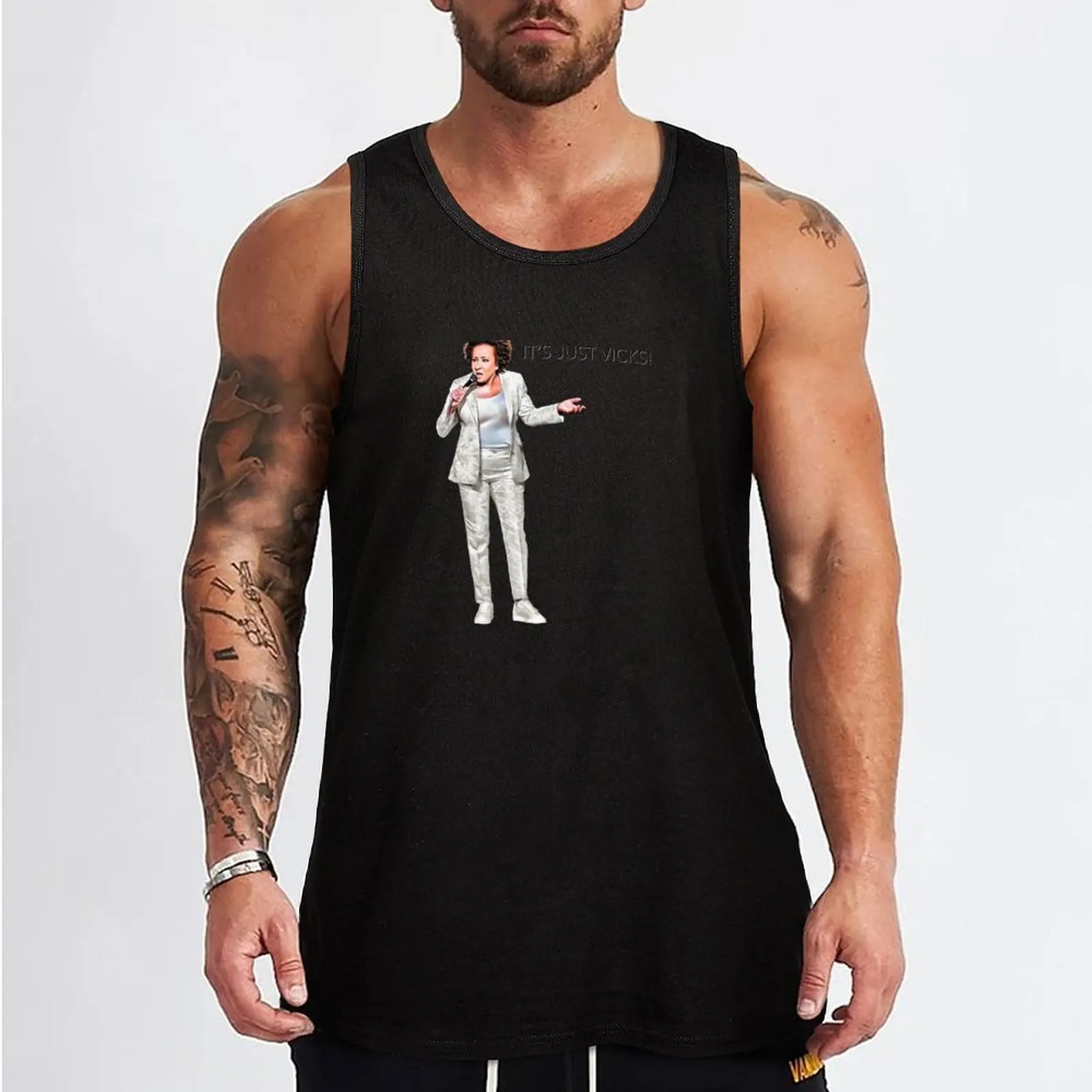 Wanda Sykes Майки из хлопка мужские спортивные