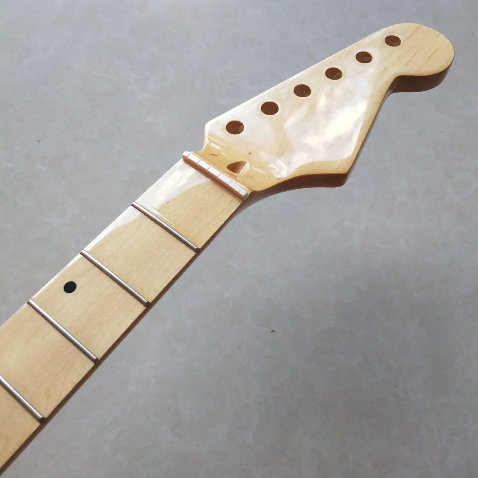 Electric guitar neck 22 Fret 25.5inch Maple Fretboard Side Dot Replacement parts