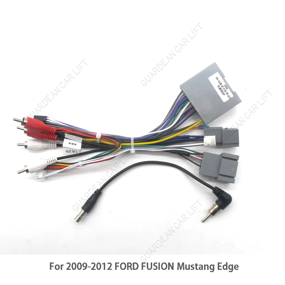 

Автомобильный жгут проводов адаптера Canbus Box Android кабель питания для Ford Explorer Escape Edge 2009-2012 FUSION Mustang F150 RP5-FD-002