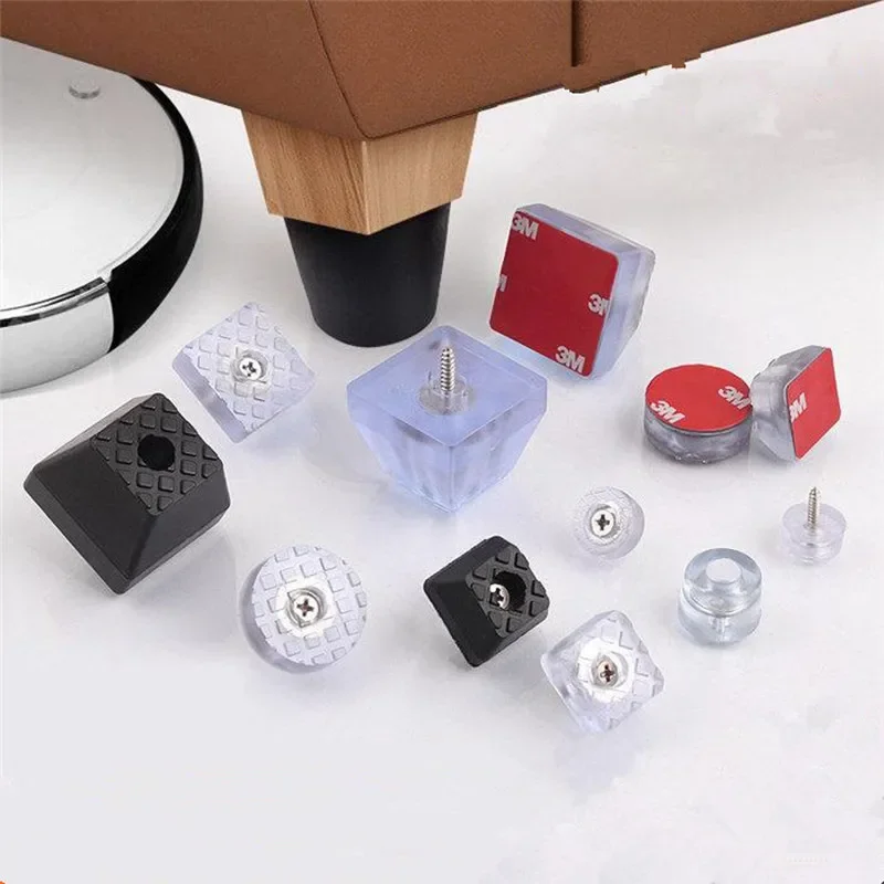 4 шт., резиновые накладки на ножки для мебели | AliExpress